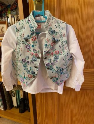Traje Fallero Niño 3-4 años + Espardeñas