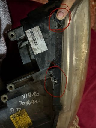 Faros Delanteros VW Touran