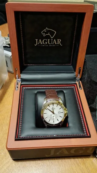 Reloj Jaguar J878 -1  Marrón y Dorado