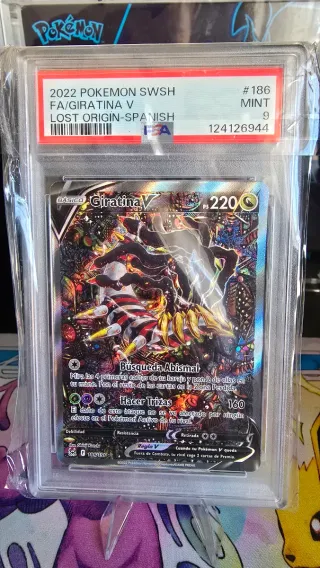 Pokemon Giratina V PSA 9 Lost Origin Español