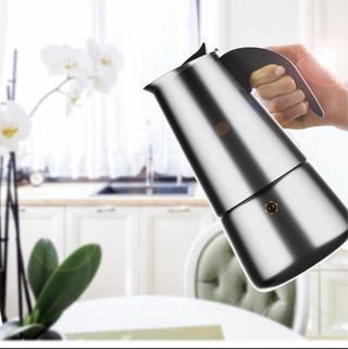 Cafetera Italiana Inducción Metal