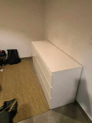 2 cómodas Ikea Blanca