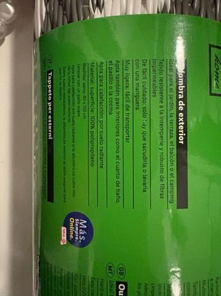 Alfombra geométrica marrón y gris