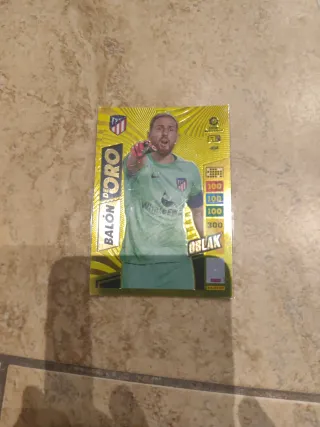 Cromo Balón de Oro Futbol