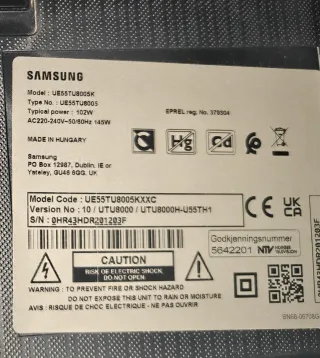Samsung UE55TU8005K TV 55 4K Averiada