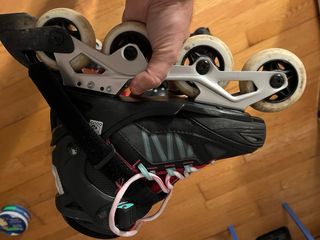 Patines infantiles con protecciones