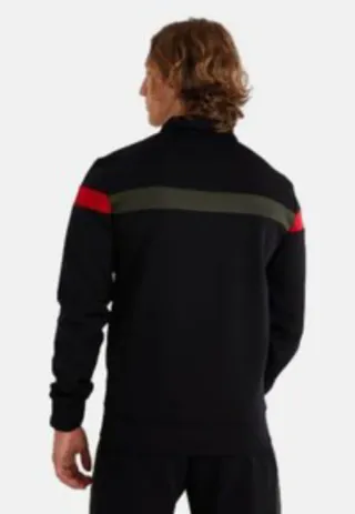 Sudadera Ellesse Negra Deportiva Cremallera