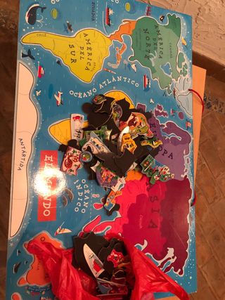 Mapamundi Magnético Educativo Infantil