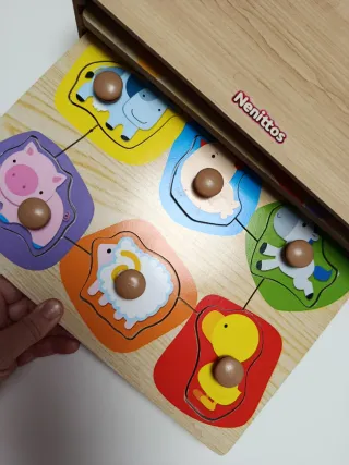 Puzzle de madera Nenittos