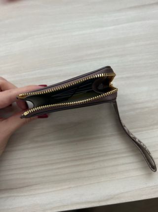 Monedero tarjetero Bimba y Lola marrón