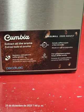 Molinillo de café Cecotec