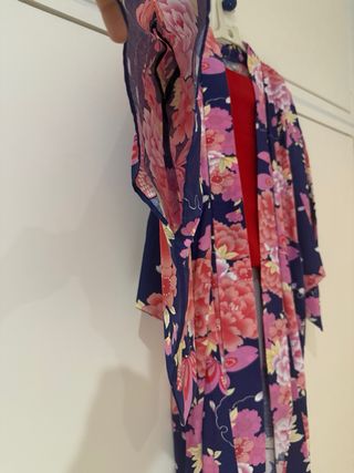 Kimono Yakata con obi cinturón