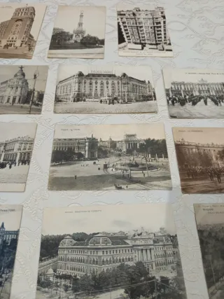 Lote Postales Antiguas Madrid
