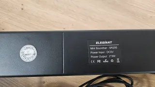 Barra de Sonido Elegiant Negra