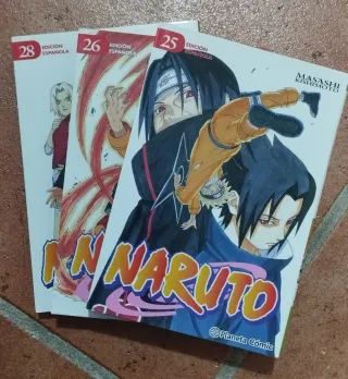 Naruto nº 25, 26, 28/72