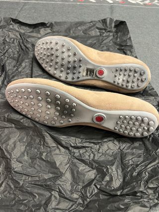 Bailarinas beige con pedrería Talla 40