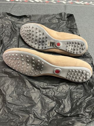 Bailarinas beige con pedrería Talla 40