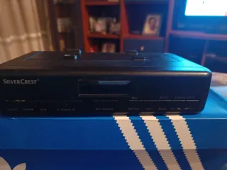 Radio Reloj Despertador SilverCrest Negro