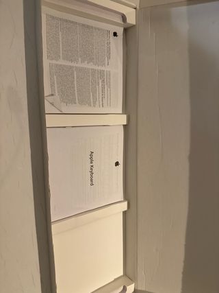 Teclado Apple Numérico Blanco y Plata