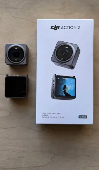 DJI Action 2 Doble Pantalla Negra