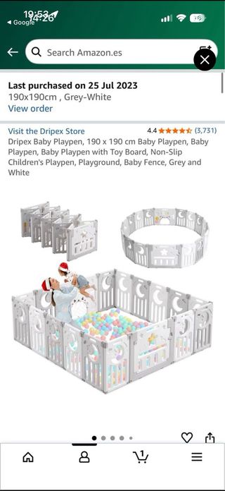 Parque infantil DripeX