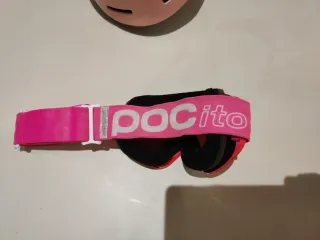 Casco Atomic y Gafas Pocito rosas