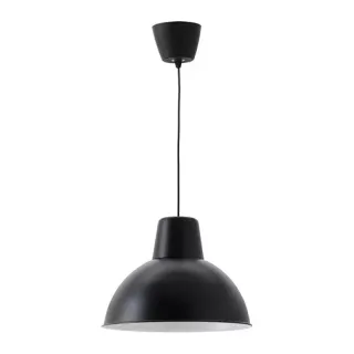 Lámpara Techo Ikea Skurup Negra