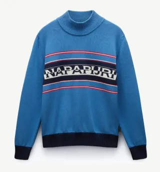 Jersey Napapijri Azul Talla L