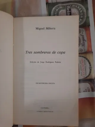 Tres Sombreros de Copa (Letras Hipanicas) (Span...