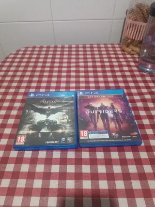 Pack Juegos PS4 Batman y Outriders