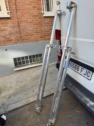 Dos Patas estabilizadoras de andamio de aluminio