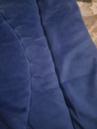 Sofá Marroquí Azul con Cortinas