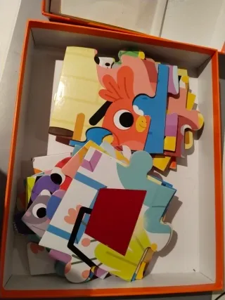 Puzzle Táctil piezas grandes