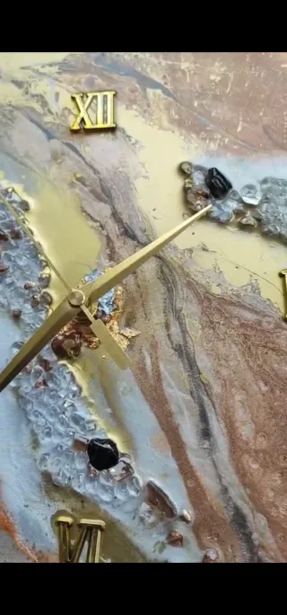 Reloj de Resina Decorativo