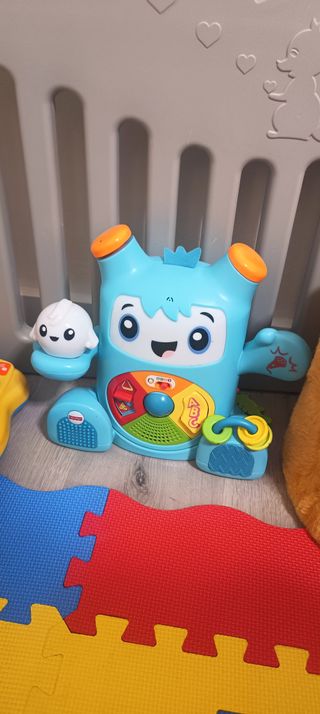 Juguete Rocky el Roquero Fisher Price