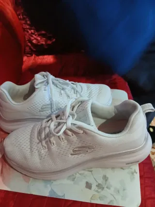 Zapatillas Skechers Mujer Blancas