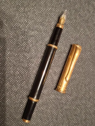 Pluma Estilográfica Maurice Lacroix oro