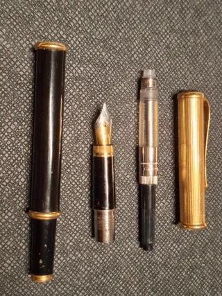 Pluma Estilográfica Maurice Lacroix oro