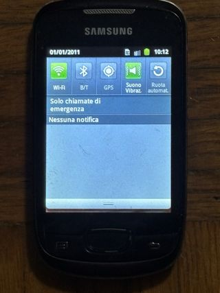 Samsung Telefonino Nero
