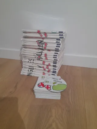 Curso Inglés Vaughan 24 Libros + 24 CDs