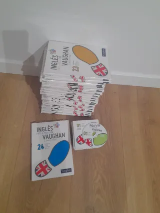 Curso Inglés Vaughan 24 Libros + 24 CDs