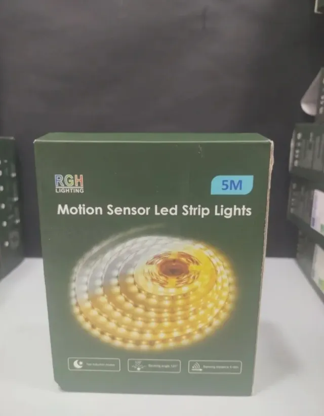 Tira LED RGH 5M con Sensor de Movimiento