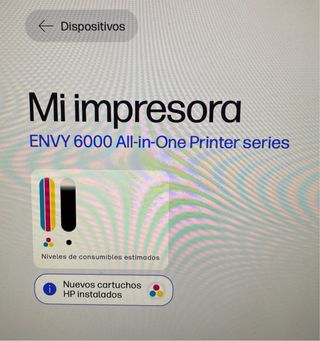 Impresora HP Envy 6022e + cartuchos + Color Choice