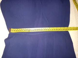 Vestido de fiesta largo,  azul marino