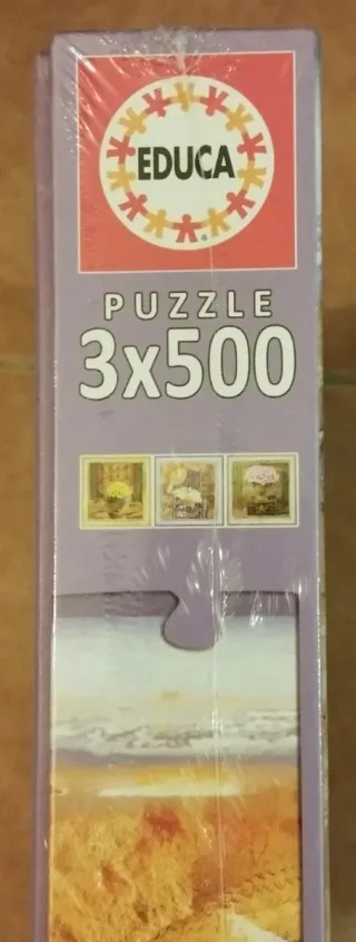 Puzzle Educa 3x500 Deco Puzzle a estrenar