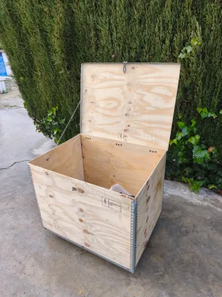 Cajón de herramientas grande reforzado con ruedas