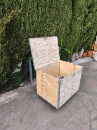 Cajón de herramientas grande reforzado con ruedas