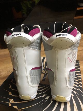 Botas Snowboard Nitro Fader TLS Mujer Talla 38