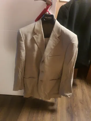 Traje Enzo Romano Beige