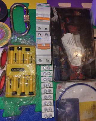 Lote herramientas eléctricas y varios